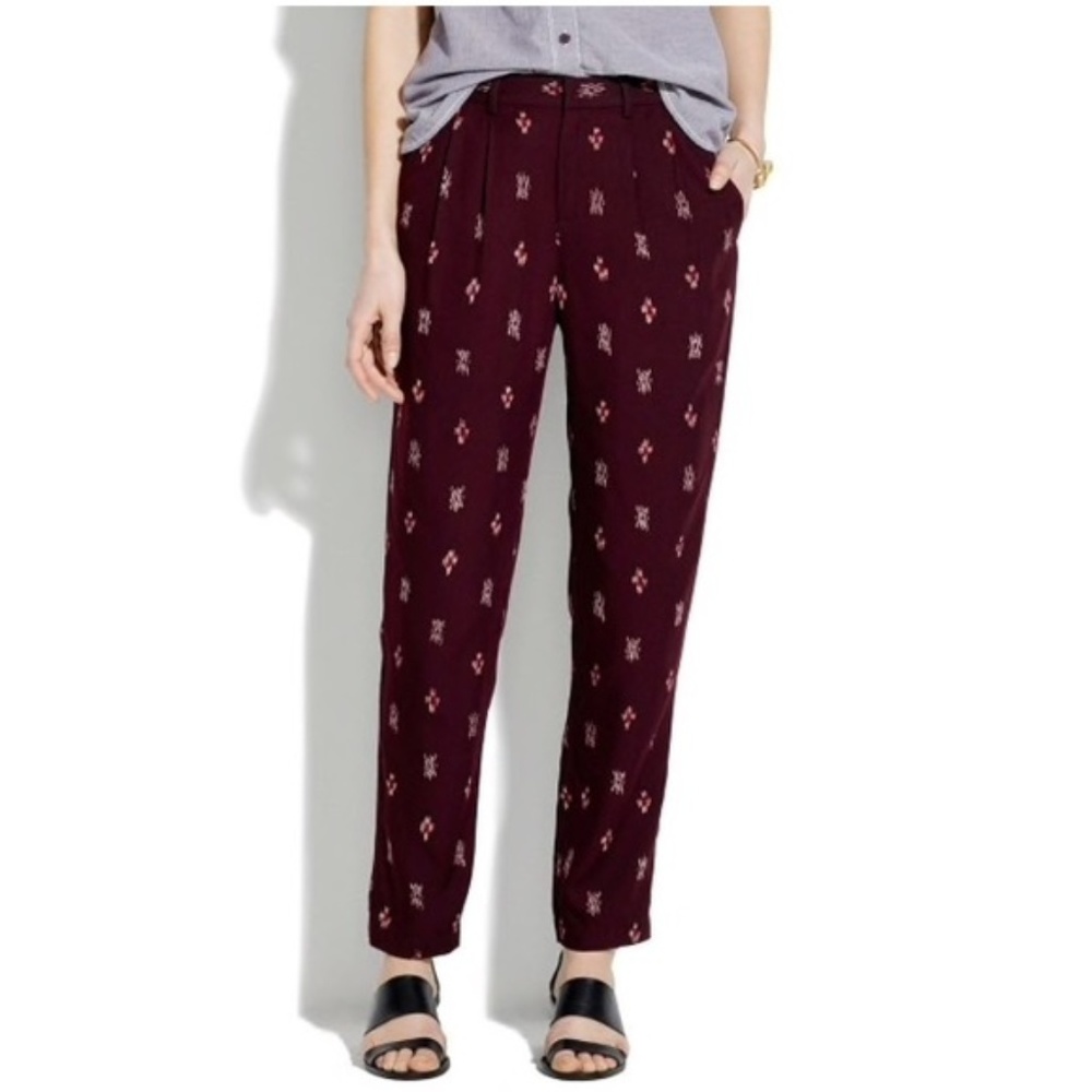 Madewell Delancey Slouch Trousers - Picture 1 of 4